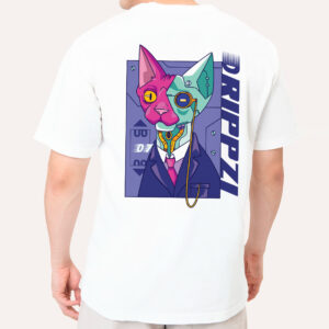 Gen-Z Cyber Cat Tee – Drop 3