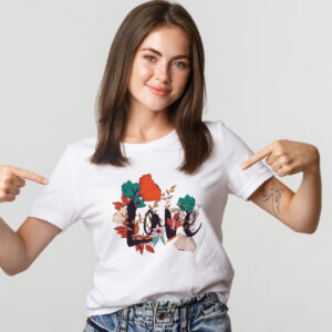 Floral "Love" Garden Tee