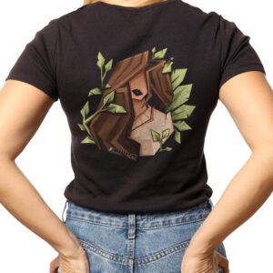 Geometric Nature Fusion Tee